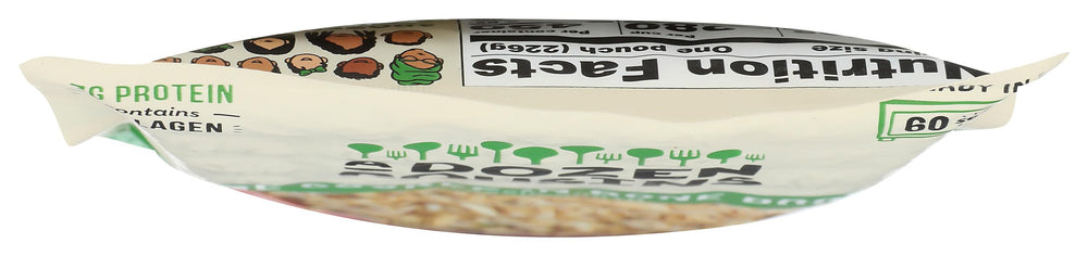 A Dozen Cousins Classic Chicken Bone Broth Rice 8oz ingredients panel shows simple, no-fuss ingredients.