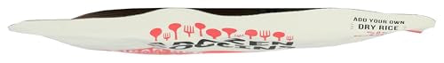 A Dozen Cousins Mexican Red Rice Seasoning Sauce plated with beans and rice for flavor boost