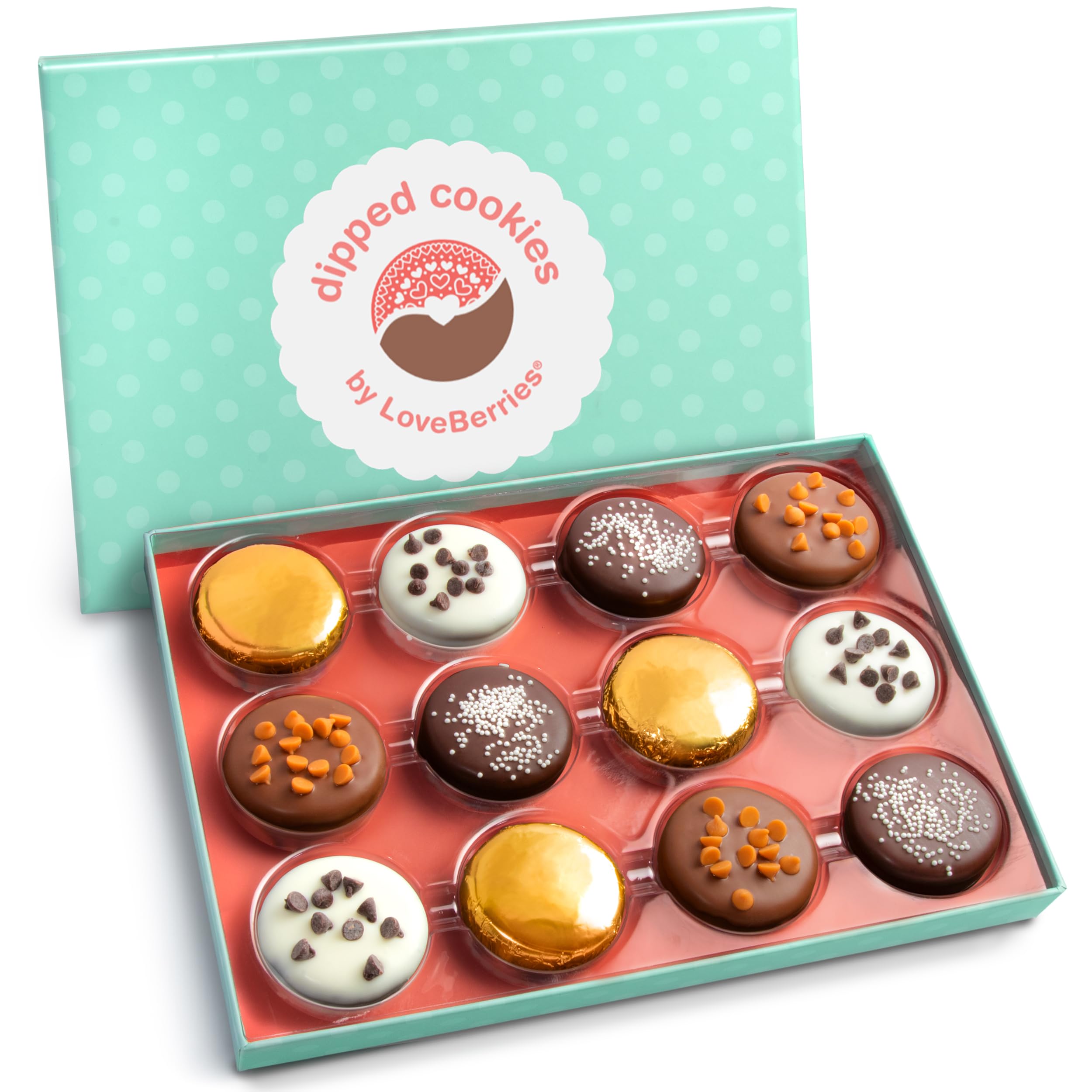 A Gift Inside Deluxe Oreo dipped in milk chocolate, perfect for sharing.
