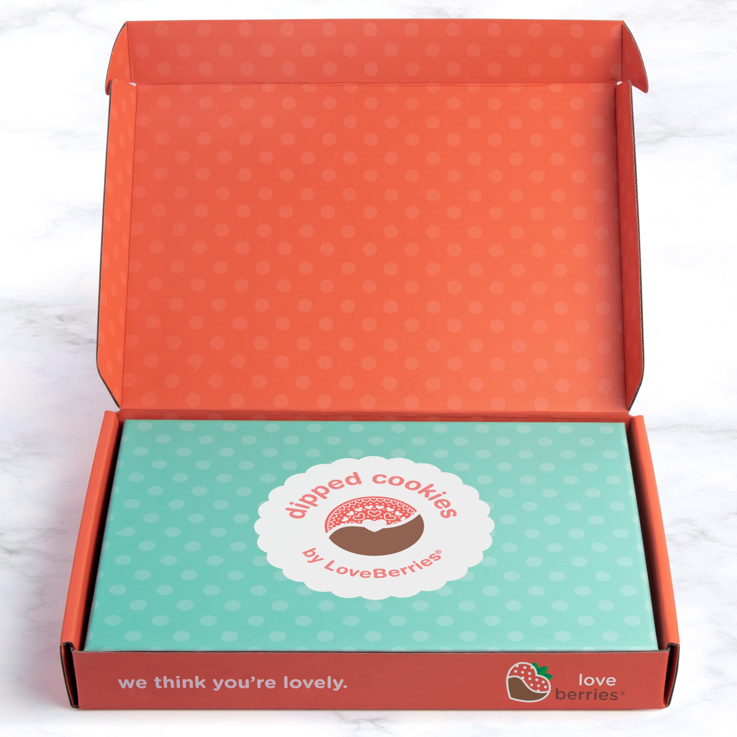 Checkout gift messaging adds a personal touch to your treat.