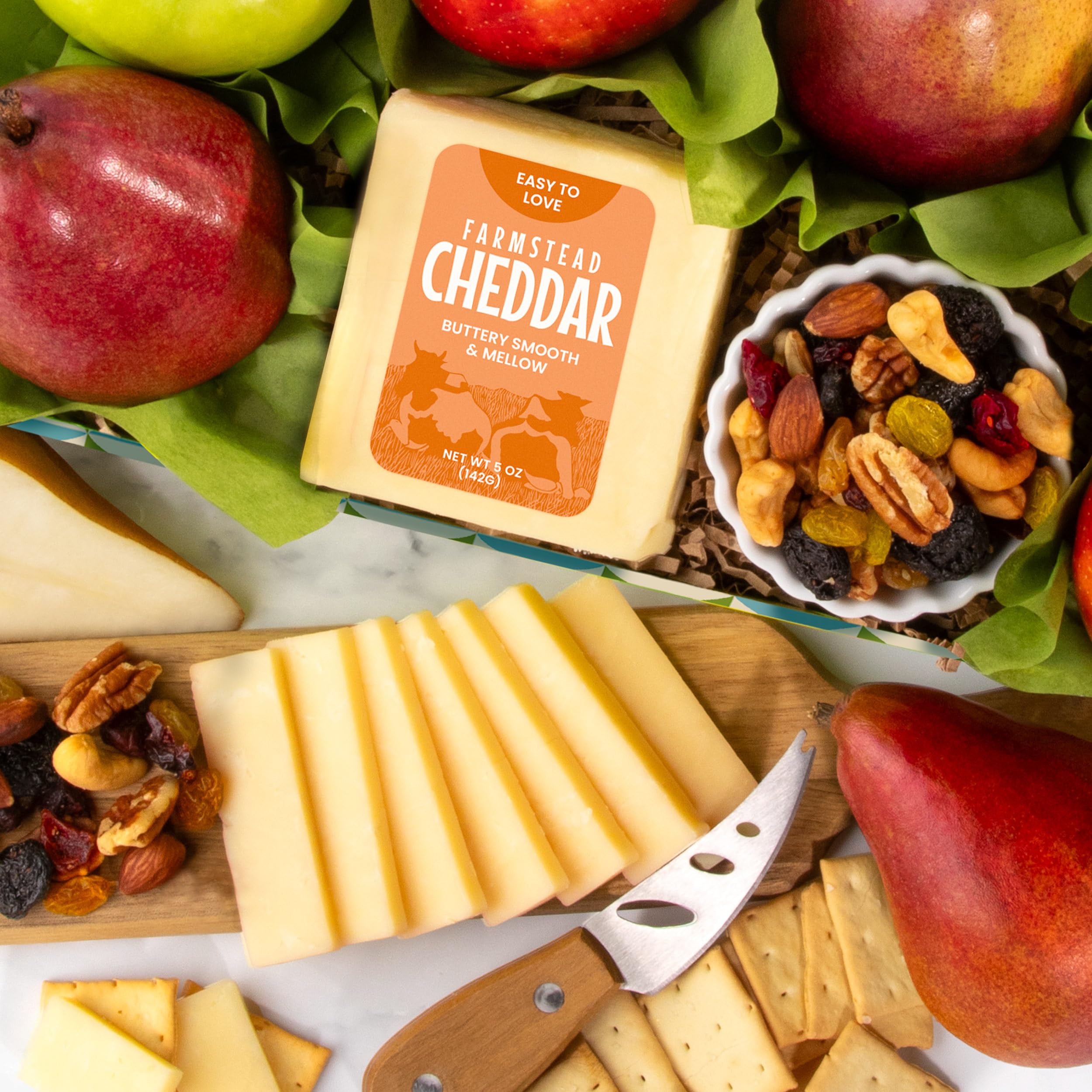 A Gift Inside Fruitfully Classic roasted almonds add crunch to the gift.