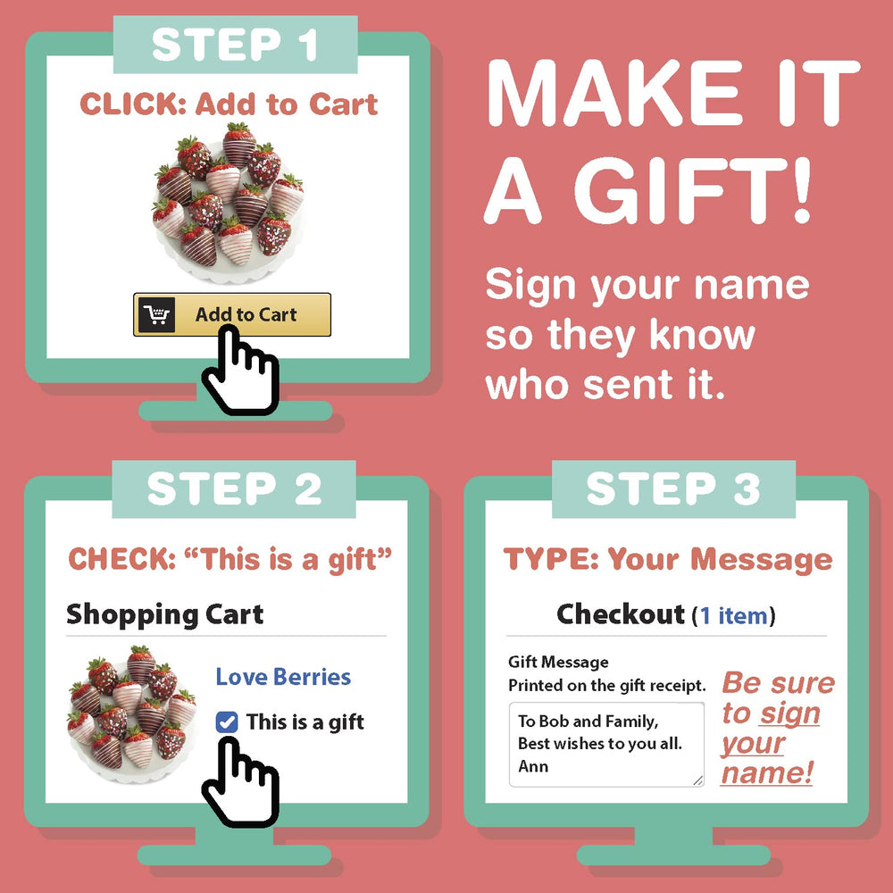 A Gift Inside fun size berries ready for easy sharing at gatherings.