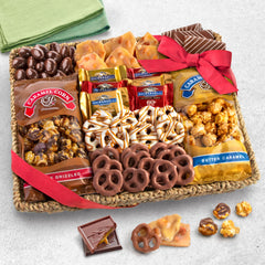 A Gift Inside Ghirardelli chocolate squares on display for gifting