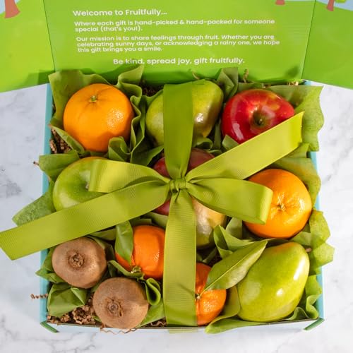 A Gift Inside Golden State fruit gift box with elegant packaging, ideal for gifting.