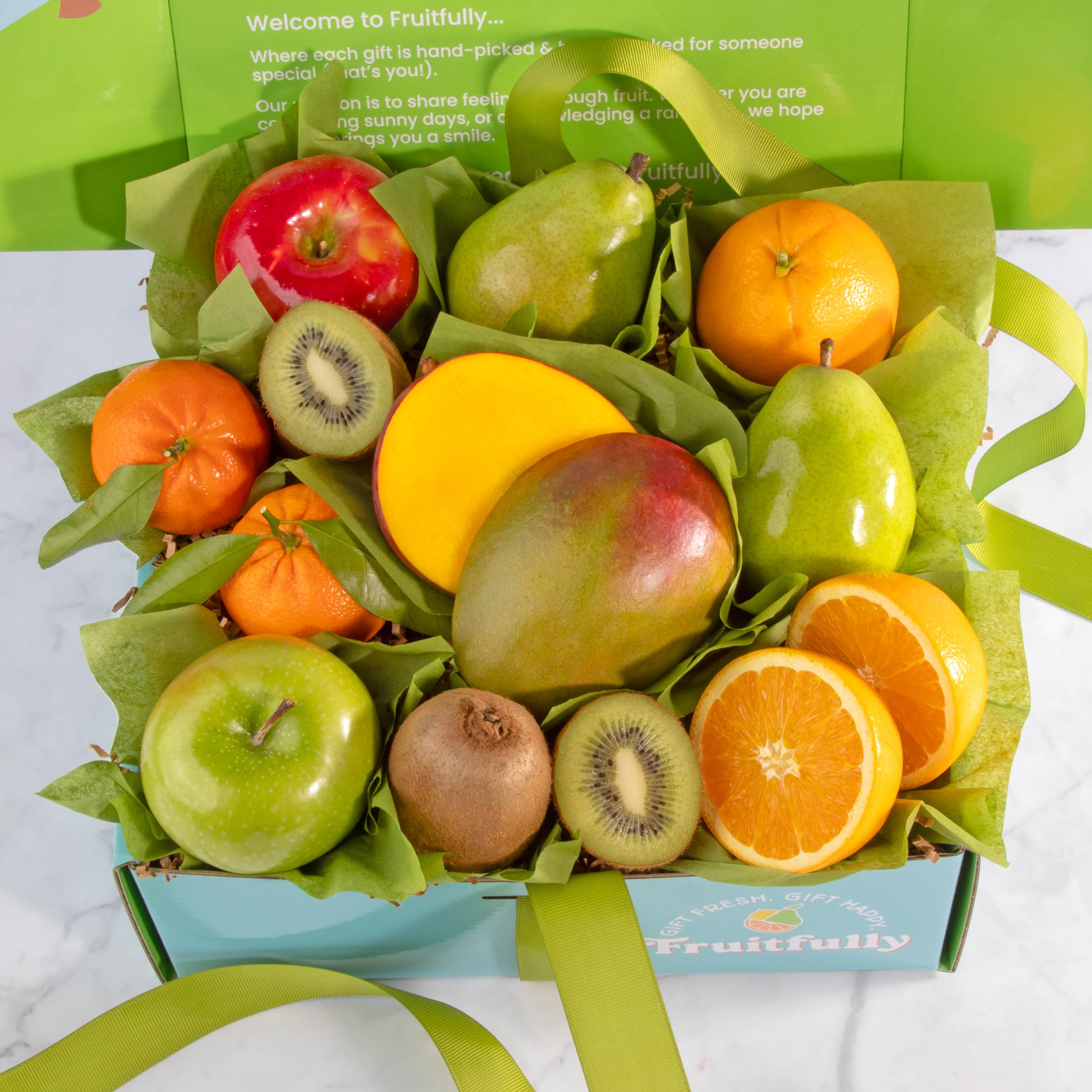 A Gift Inside Hand-Packed To Order, ensuring fresh, careful setup.