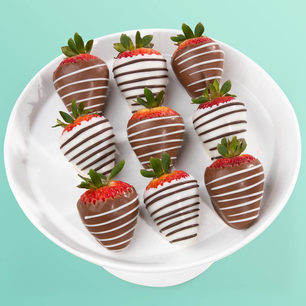 A Gift Inside Love Berries gift box with strawberries, ready for gifting and celebration