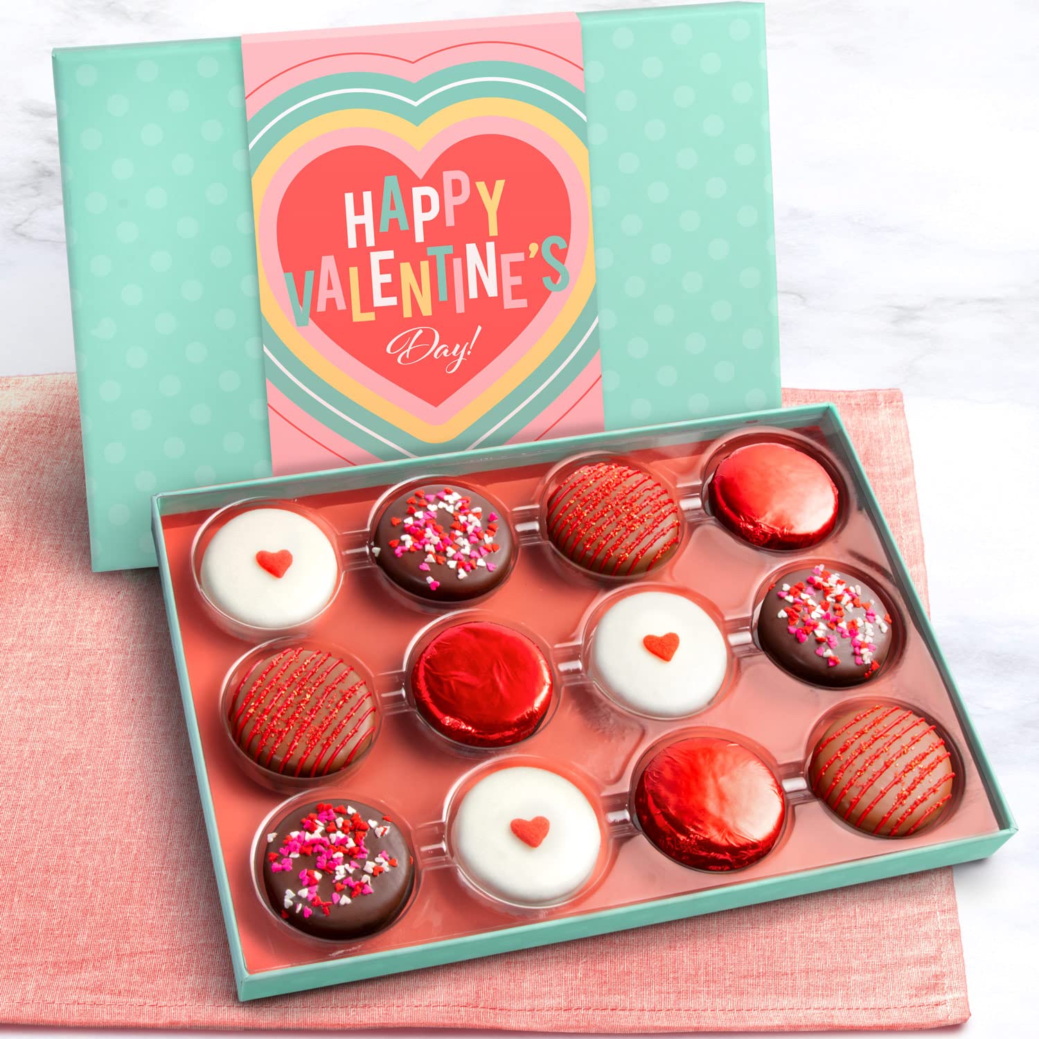 A Gift Inside Valentine sleeve enhances the gift-ready presentation.