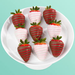 A Gift Inside Love Bites white chocolate strawberries perfect for celebrations.