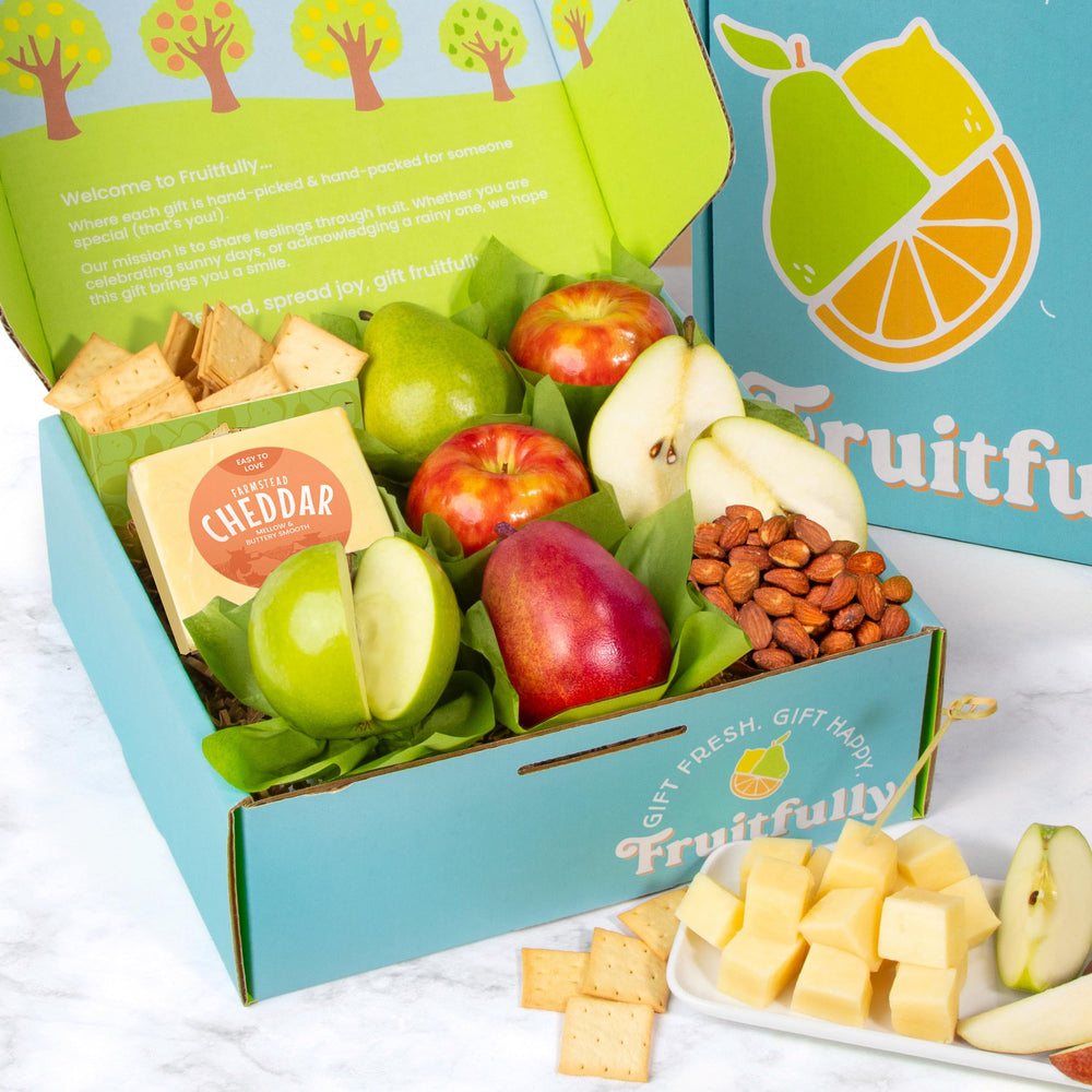 A Gift Inside Perfect Pairings Olive Oil Sea Salt crackers provide savory crunch.