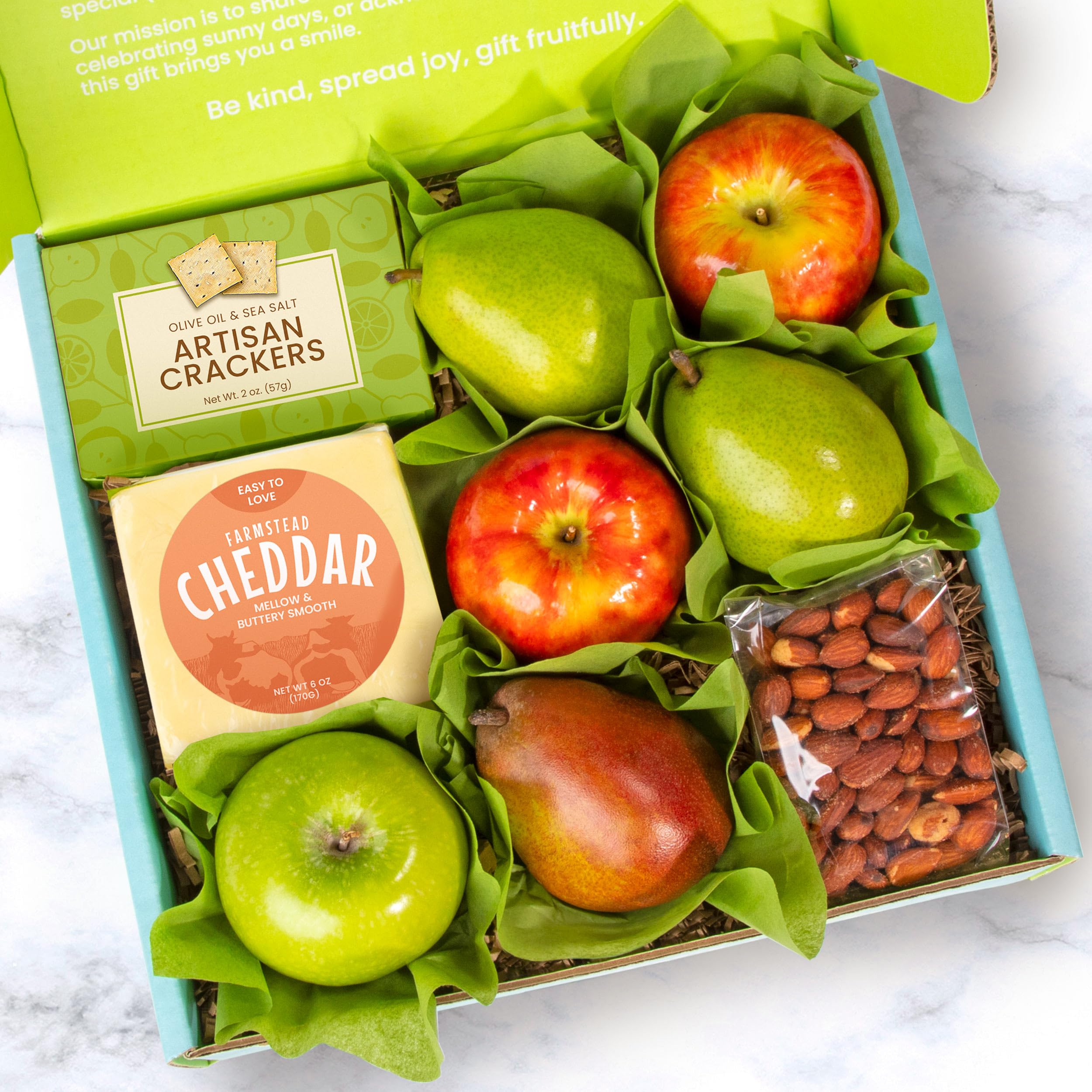A Gift Inside Perfect Pairings roasted California almonds add delightful texture.