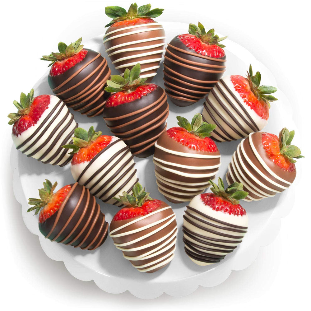 A Gift Inside chocolate strawberries hand-dipped in premium chocolate