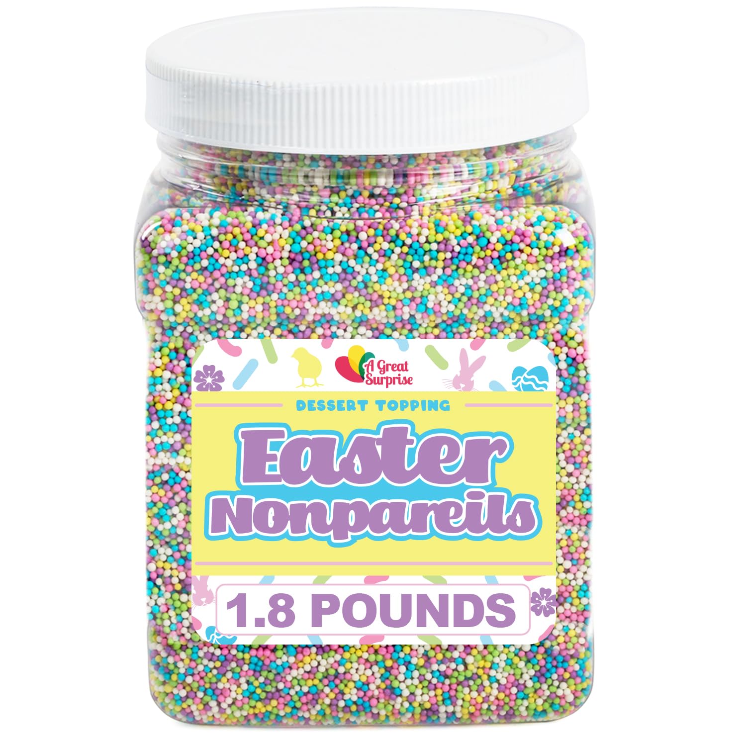 A Great Surprise 2-7lb bulk packaging for large decorating projects.
