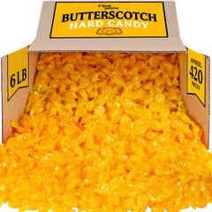 A Great Surprise butterscotch hard candy bulk bag ideal for parties and candy buffets.