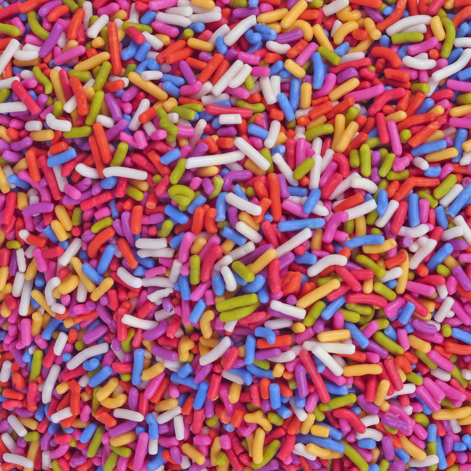 A Great Surprise sprinkles decorate cookies with bright color and subtle crunch.