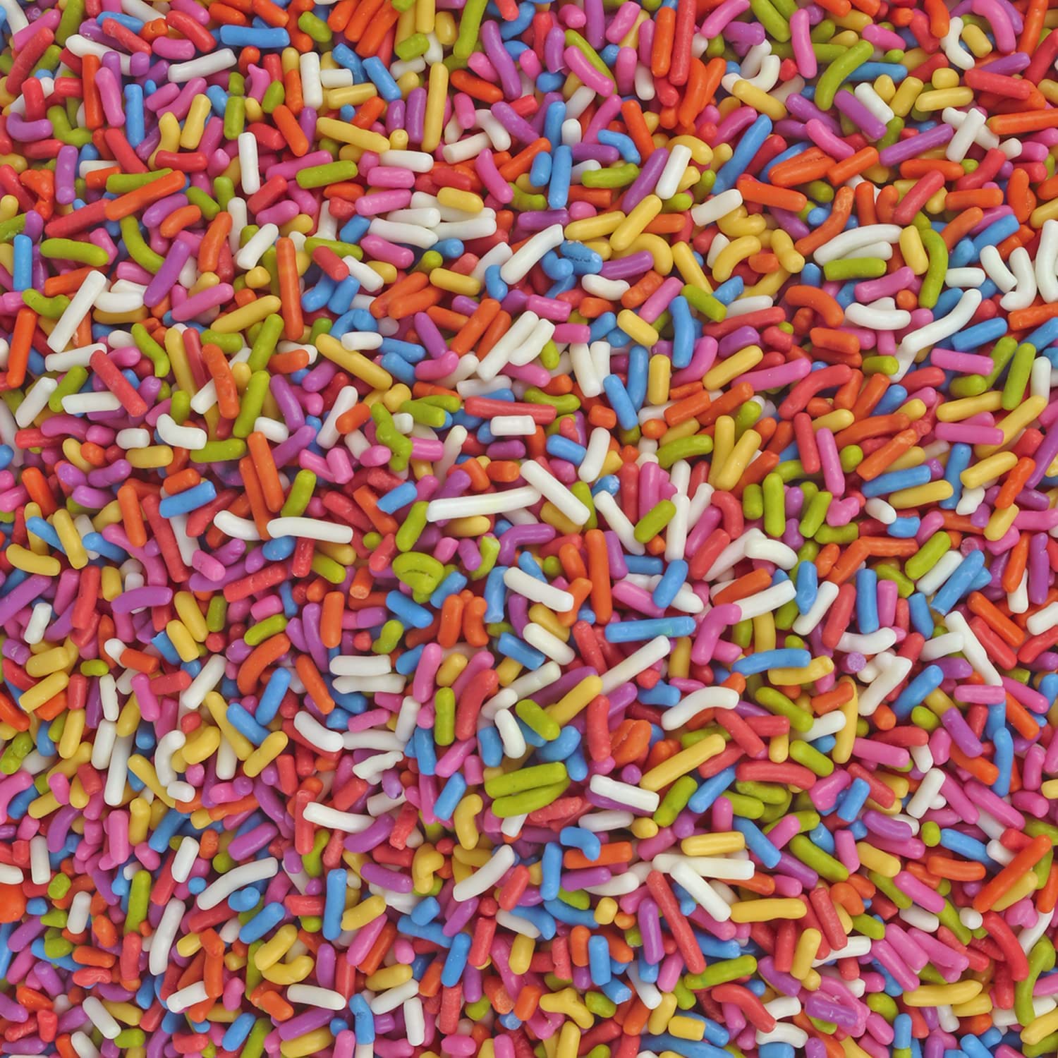 A Great Surprise rainbow sprinkles on cookie brighten treats with plant-based color
