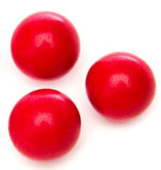 A Great Surprise fire hot cinnamon suckers in a bright red bulk bag.