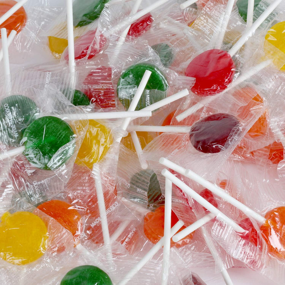 Individually wrapped lollipops from A Great Surprise stay hygienic and easy to share.