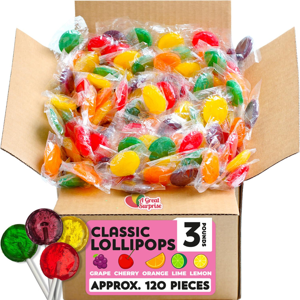 A Great Surprise versatile lollipops loved by kids and adults alike