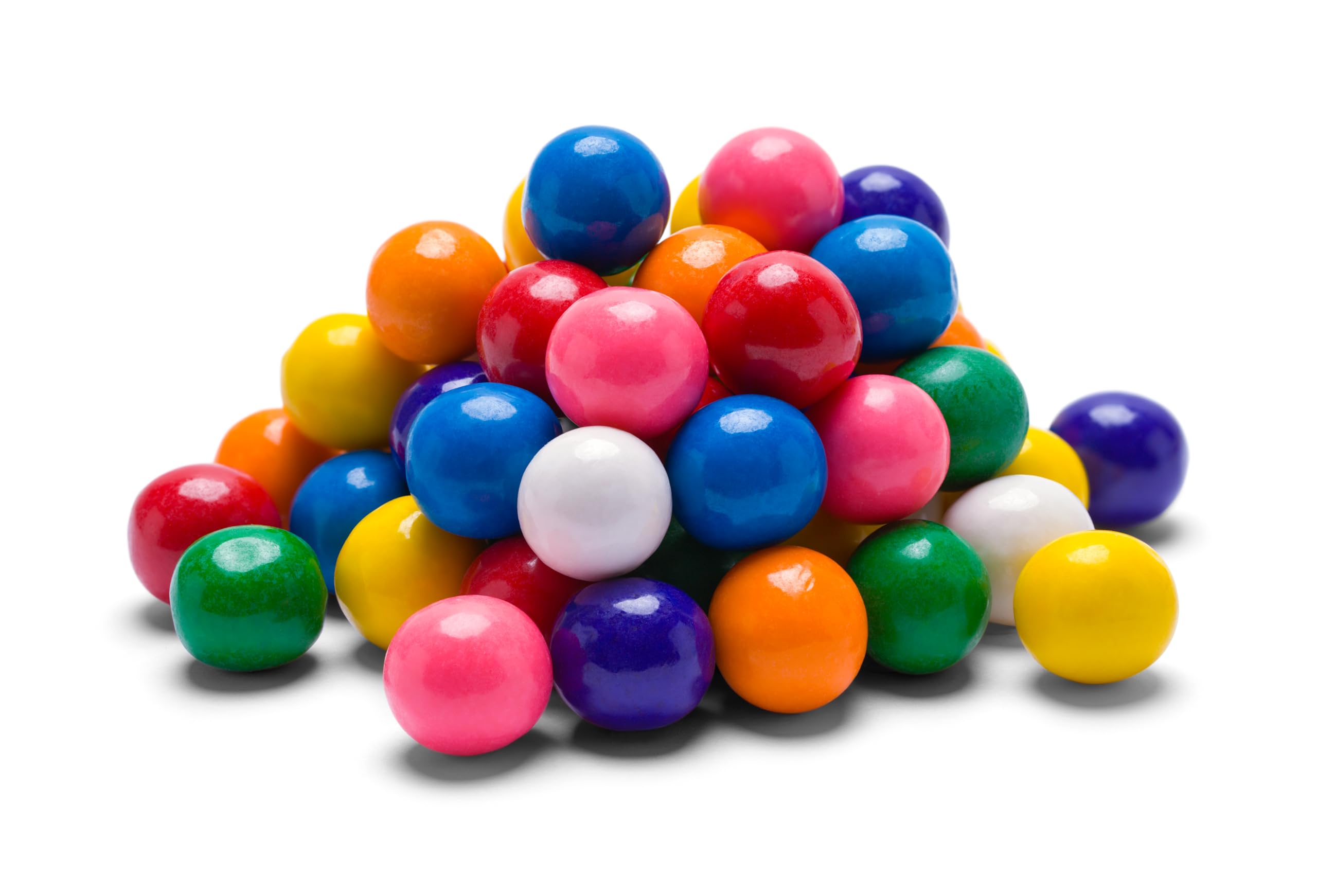 A Great Surprise naturally colored gumballs, 470 pieces, ideal for parties and displays.