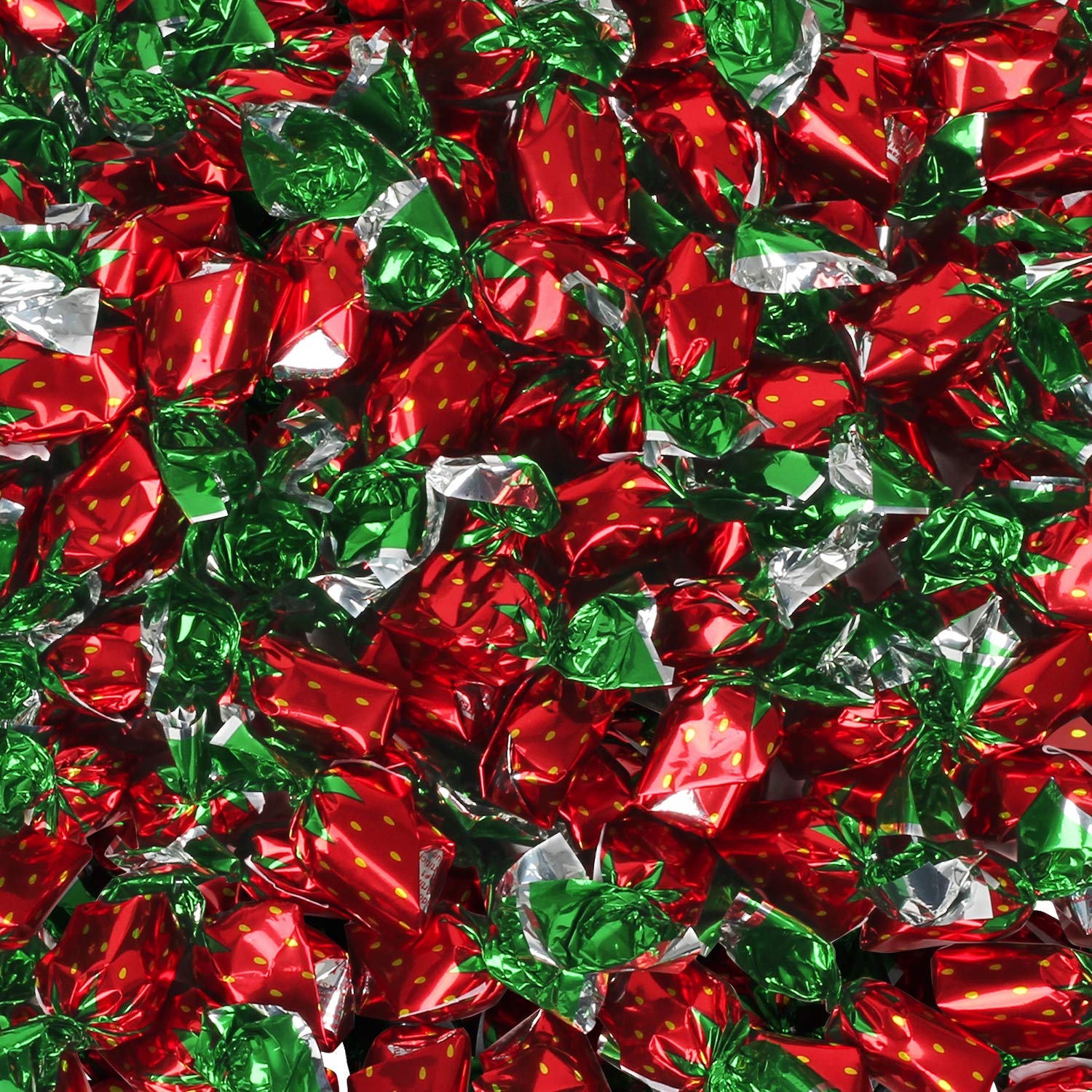 A Great Surprise party-favor candy dish setup, ideal for festive bowls.