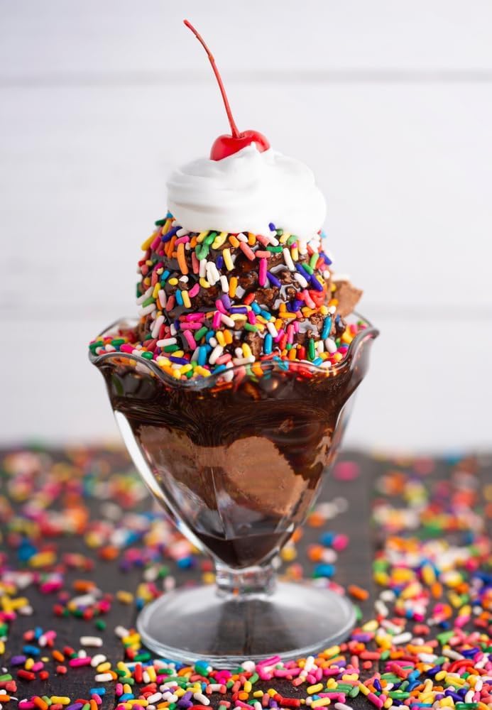 A Great Surprise Bulk sprinkles provide budget-friendly color for party desserts