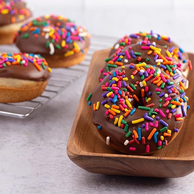 A Great Surprise Rainbow Sprinkles adds color to cupcakes and frostings.