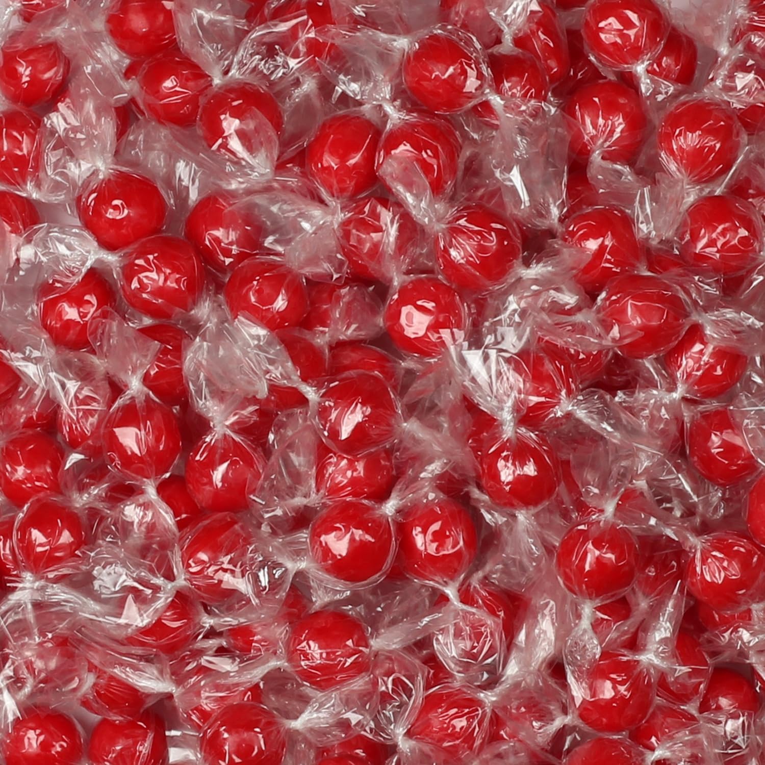 A Great Surprise red hot cinnamon candy close-up showing traditional hard candy texture