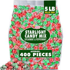 A Great Surprise Starlight Mint bulk bag with peppermint and spearmint flavors for gatherings.