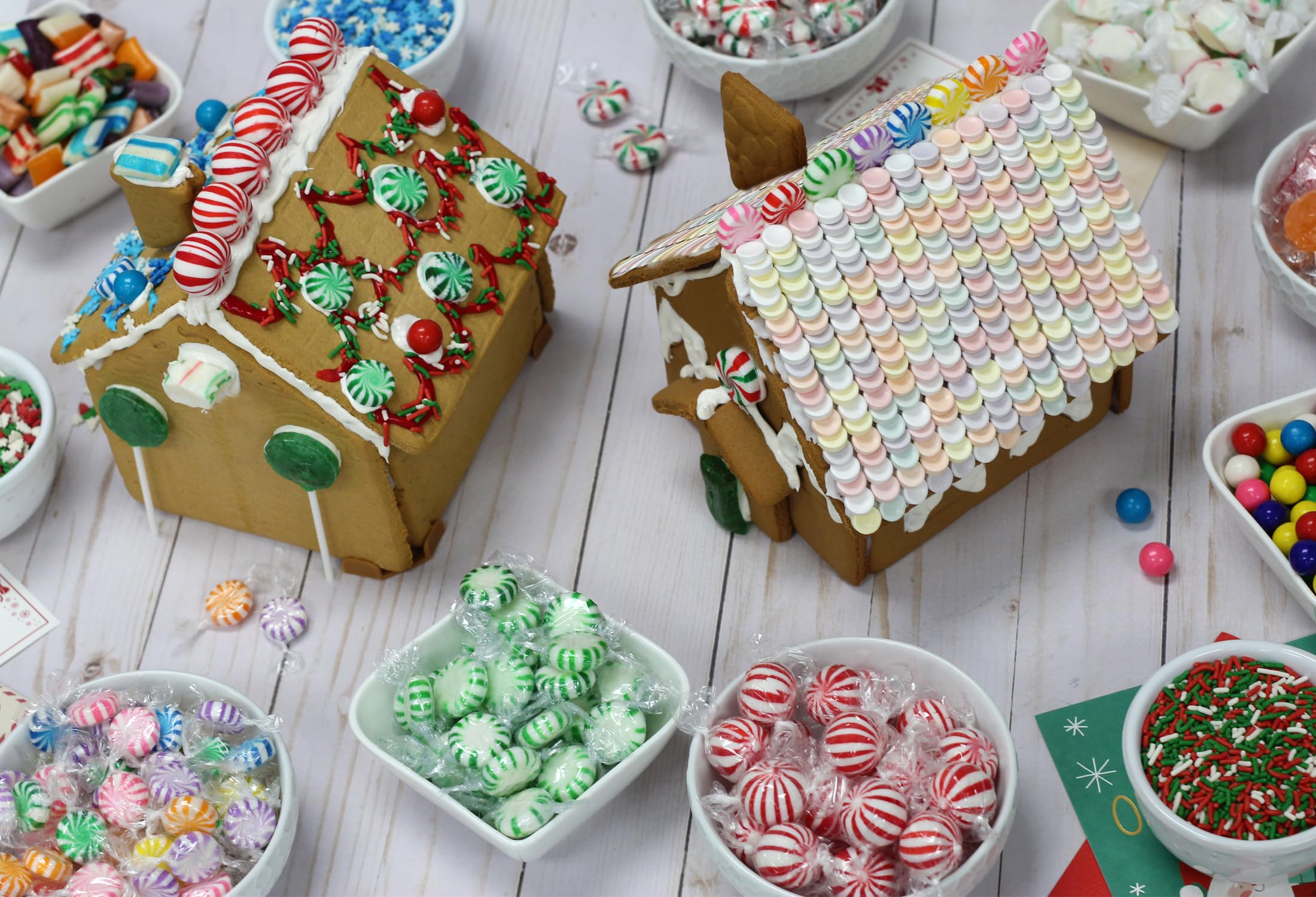 A Great Surprise Starlight Mint holiday-friendly candy for candy bowls.