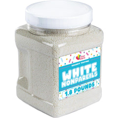 A Great Surprise White Easter Nonpareils container for bulk baking
