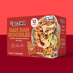 A-SHA Meteor Dan Dan Noodles air dried texture delivers chewy bite