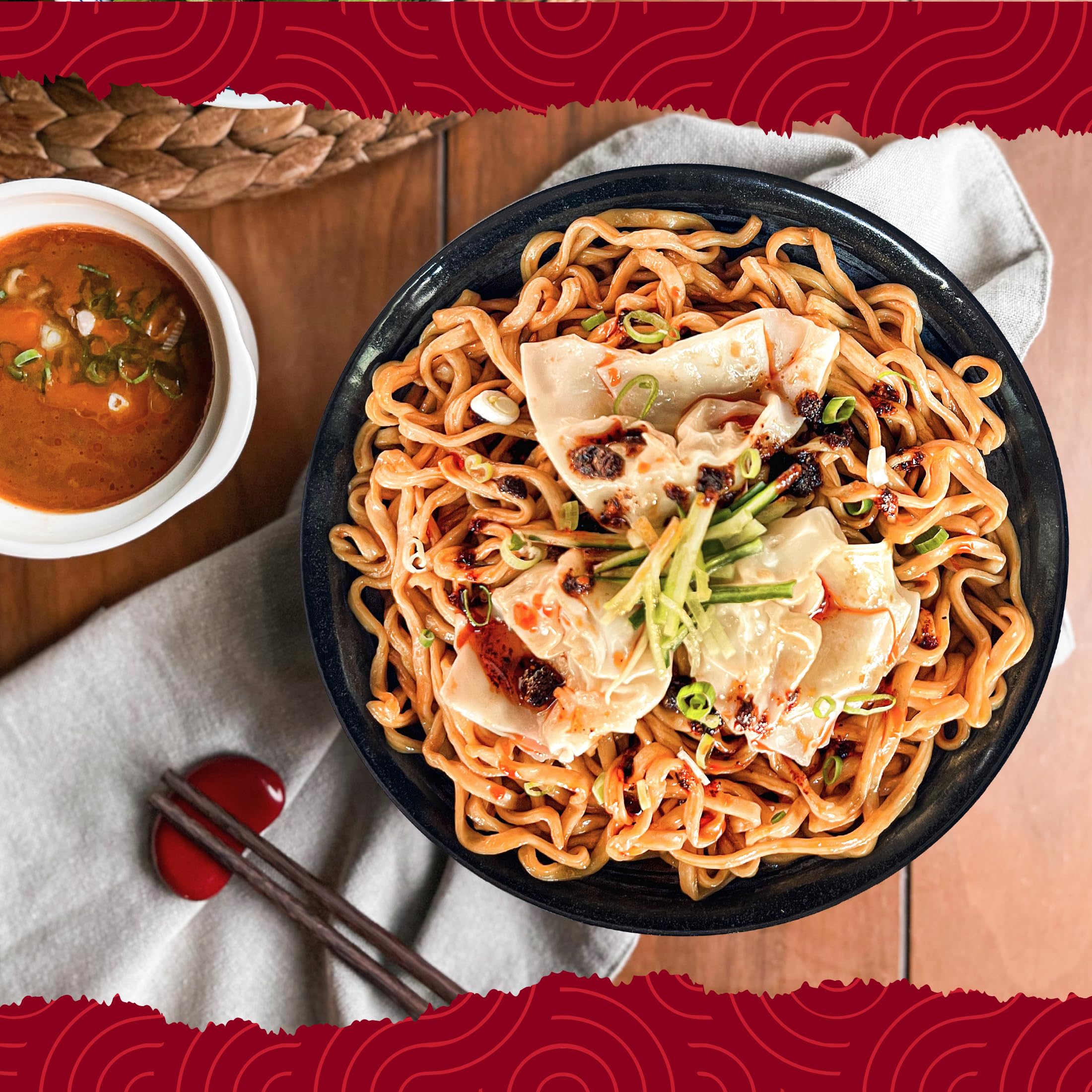 A-SHA Meteor Dan Dan Noodles ready to serve inspiration
