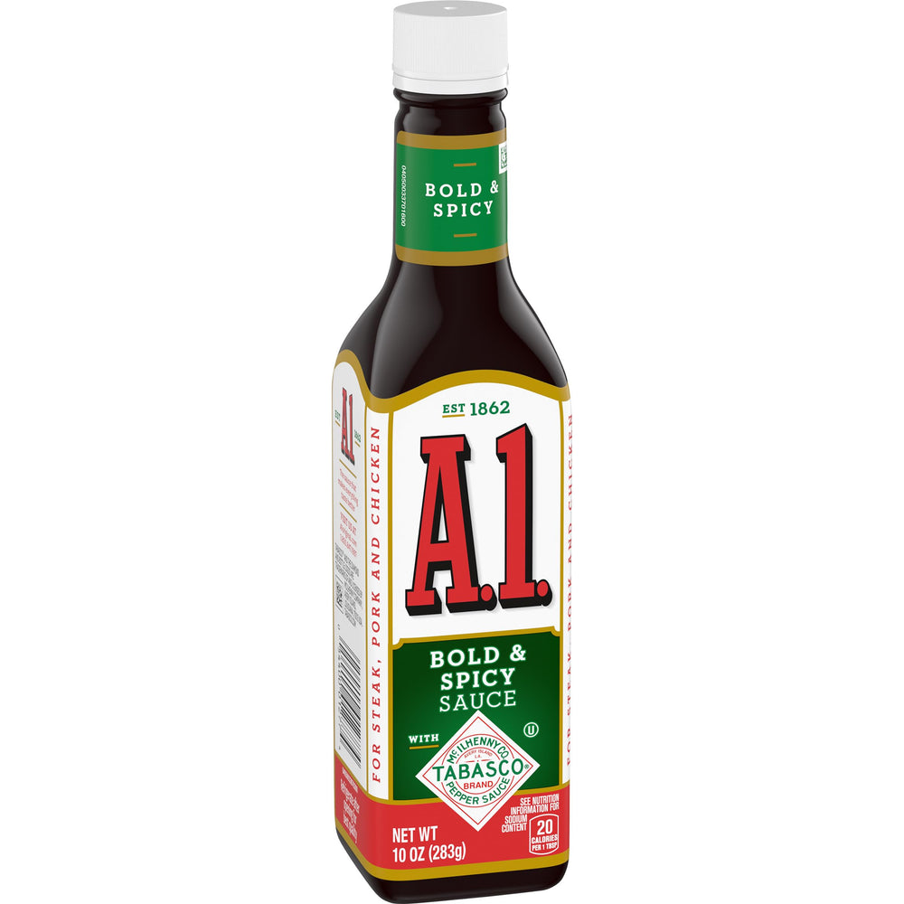 A.1 Bold & Spicy Sauce dipping-plate offers a tasty table option.