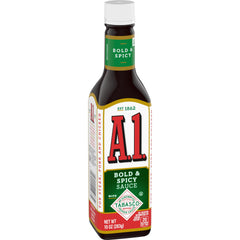 A.1 Bold & Spicy Sauce dipping-plate offers a tasty table option.