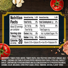 A.1. New York Steakhouse Marinade label closeup with garlic and parsley notes