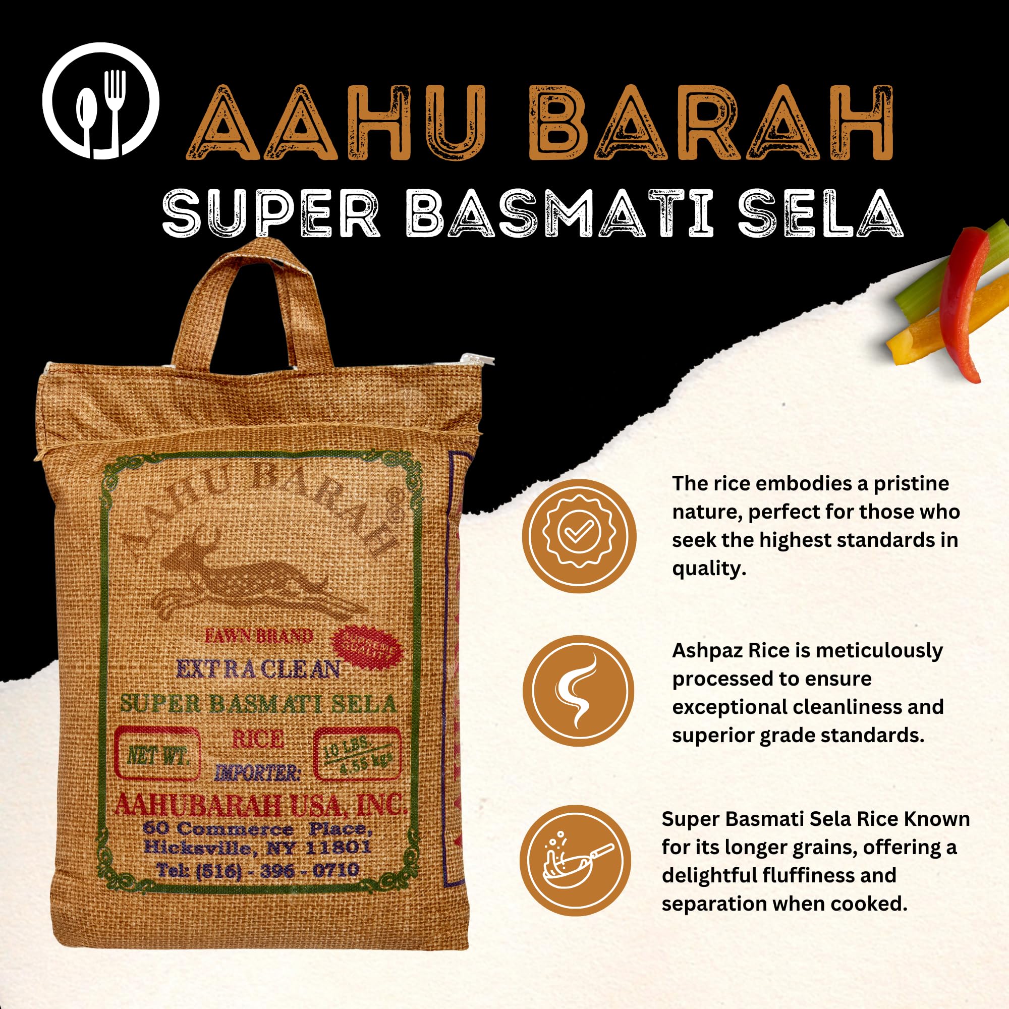Aahu Barah Basmati Sela Rice kitchen-scene showcases premium ingredients at home.