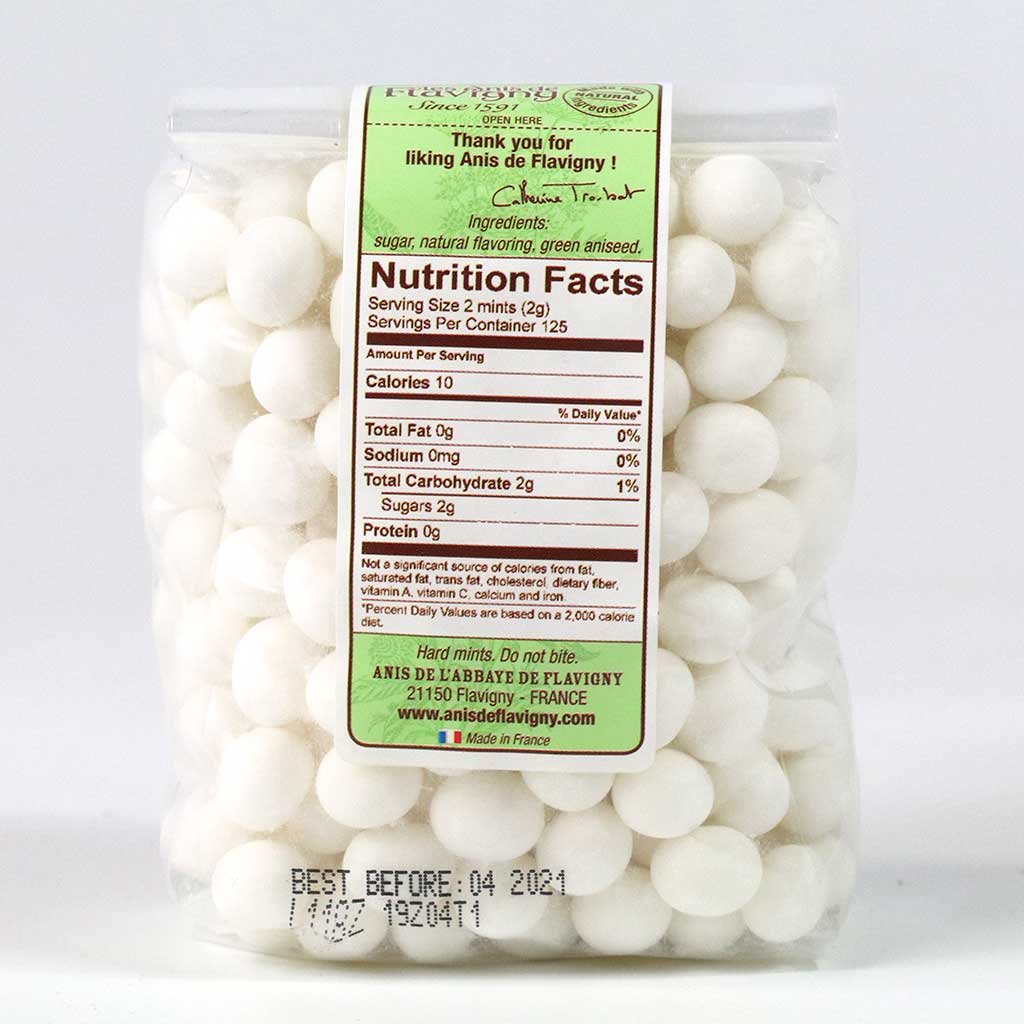 Abbaye de Flavigny anise drops coated in sugar for classic French indulgence.