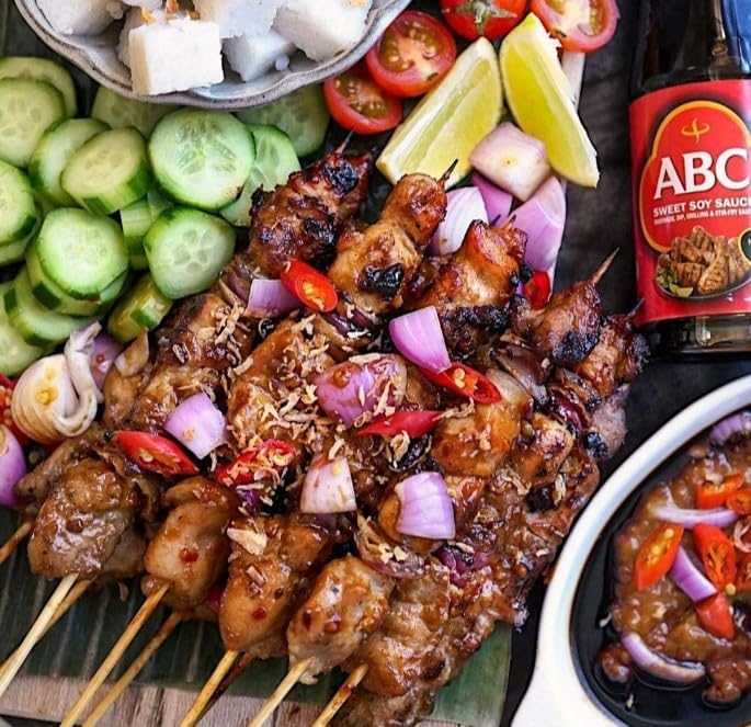 ABC Sweet Soy dipping sauce in a small bowl.