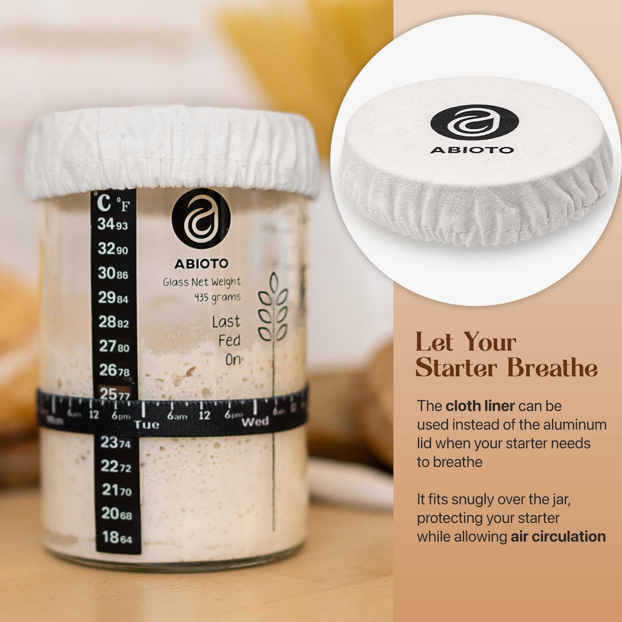 ABIOTO feeding tracker to log daily feedings