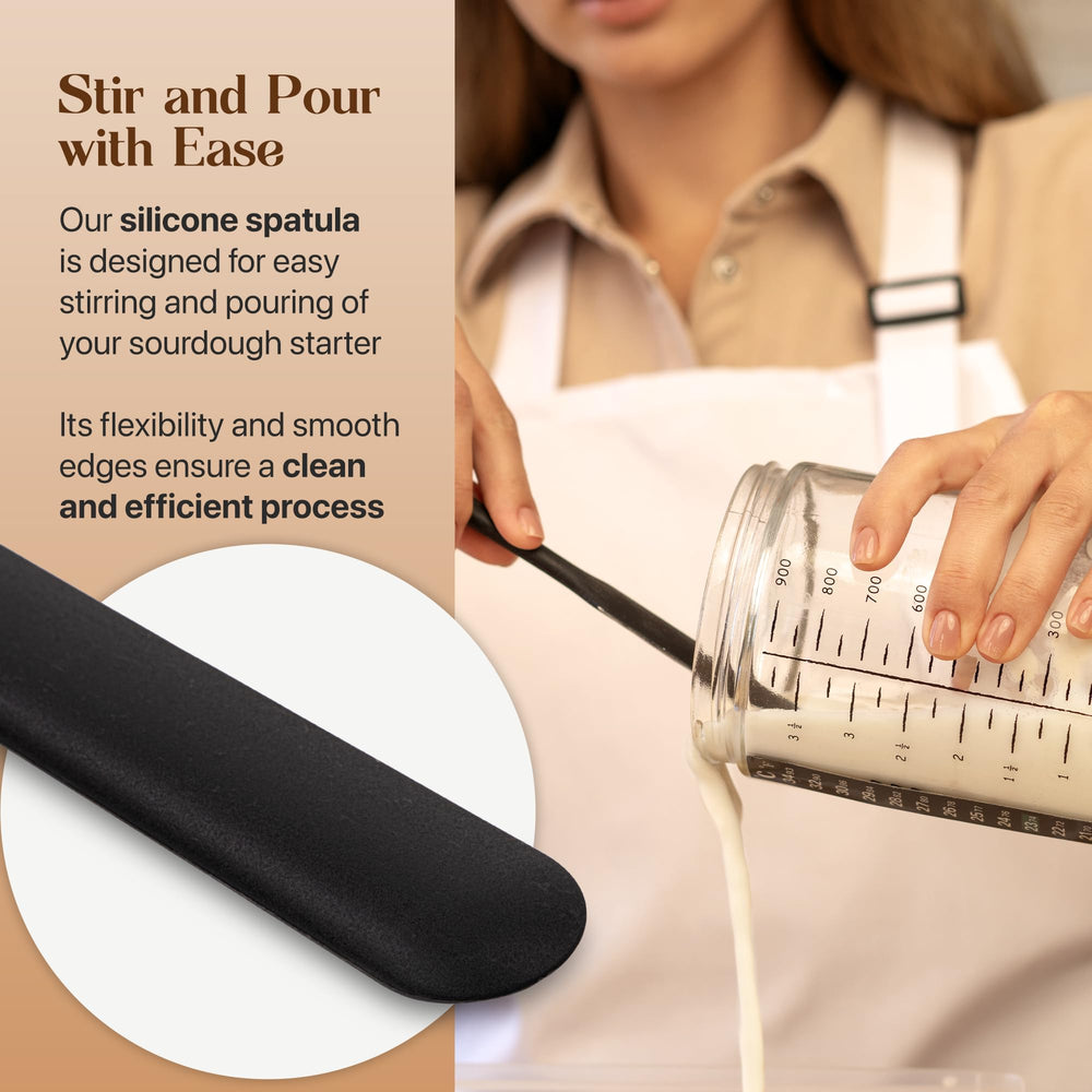 ABIOTO thermometer strips for consistent starter temperature