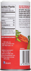 Ac'cent bottle pour demonstrates easy seasoning for soups and salads with a savory boost.