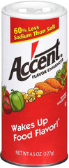 Ac'cent flavor enhancer on a plated dish adds rich umami for meats and poultry.