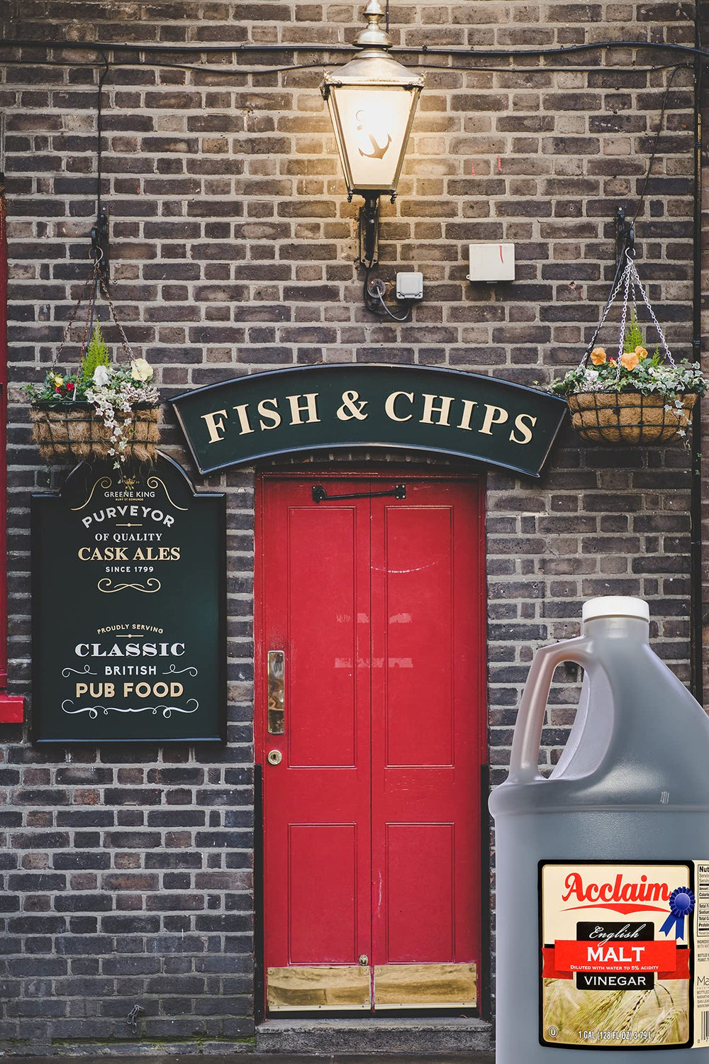 Ideal companion to Fish & Chips, a classic London pub staple.