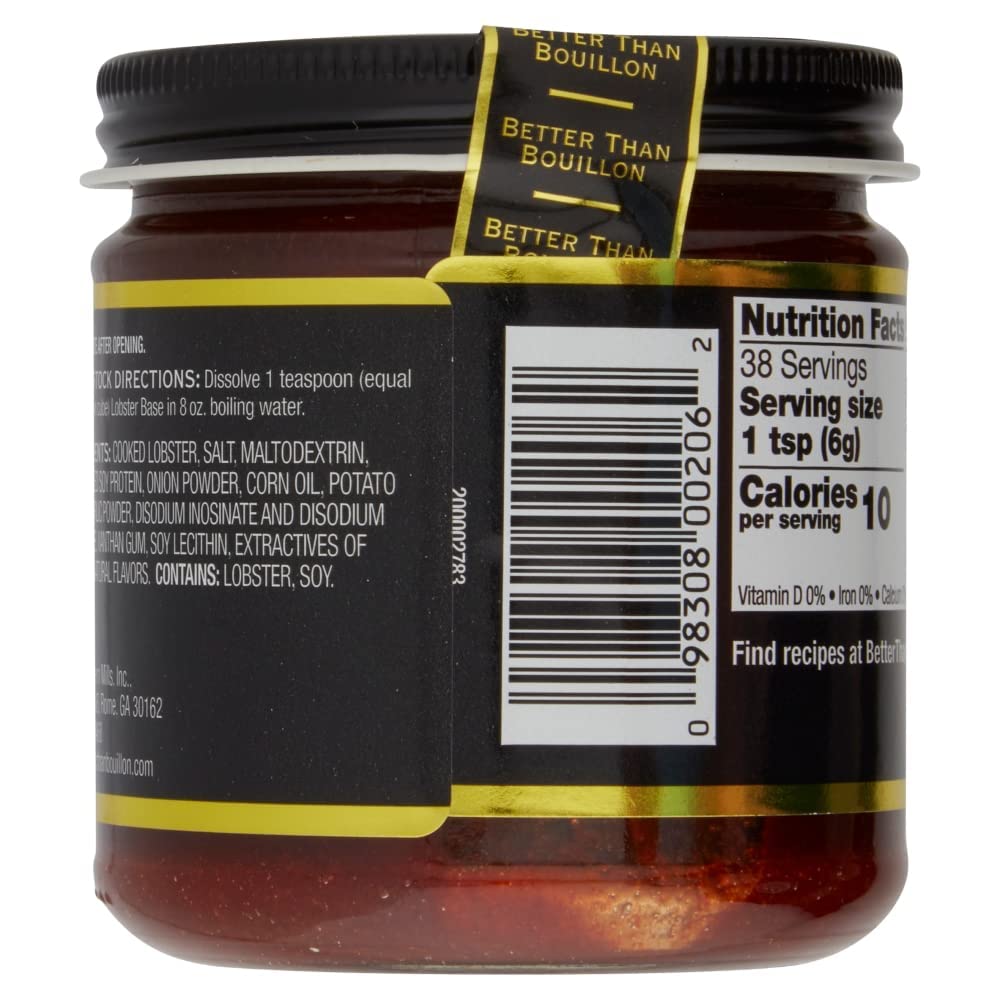 Accpo lobster base labeling shows origin in the United States