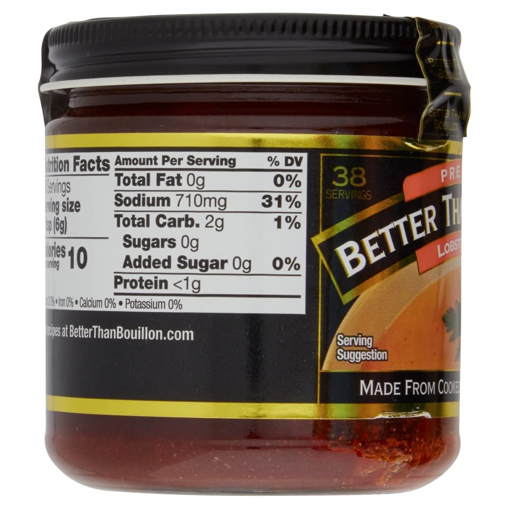 Close-up of Accpo lobster base jar highlighting premium lobster flavor