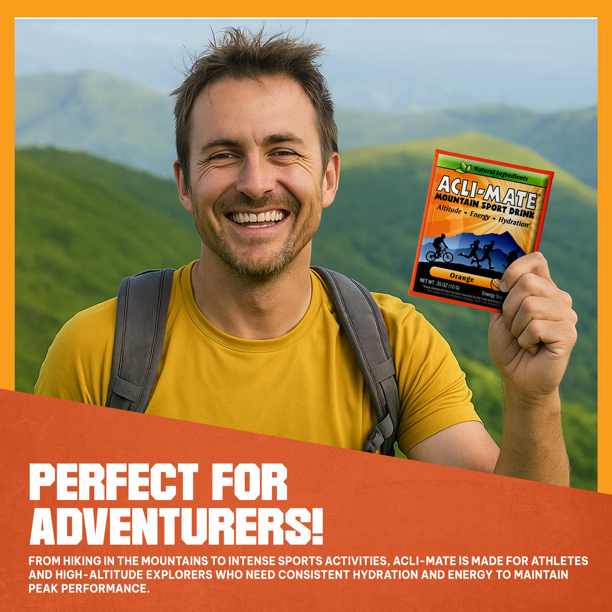 Acli-Mate travel-ready packaging for altitude trips and adventures