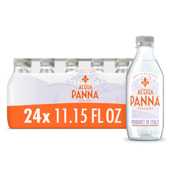 Acqua Panna 11.15 oz bottle, ideal for dining pairings