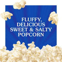ACT II Kettle Corn microwave-ready bag pops in minutes for a snack.