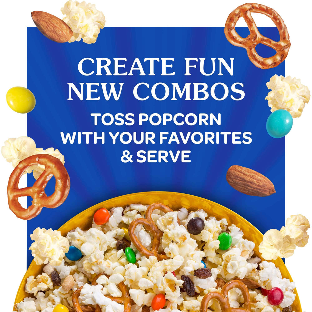 ACT II Kettle Corn trans-fat-free for a lighter snack option.