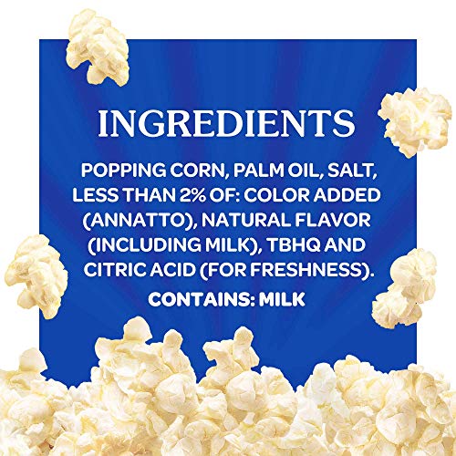 ACT II popcorn in microwave releasing a warm buttery aroma